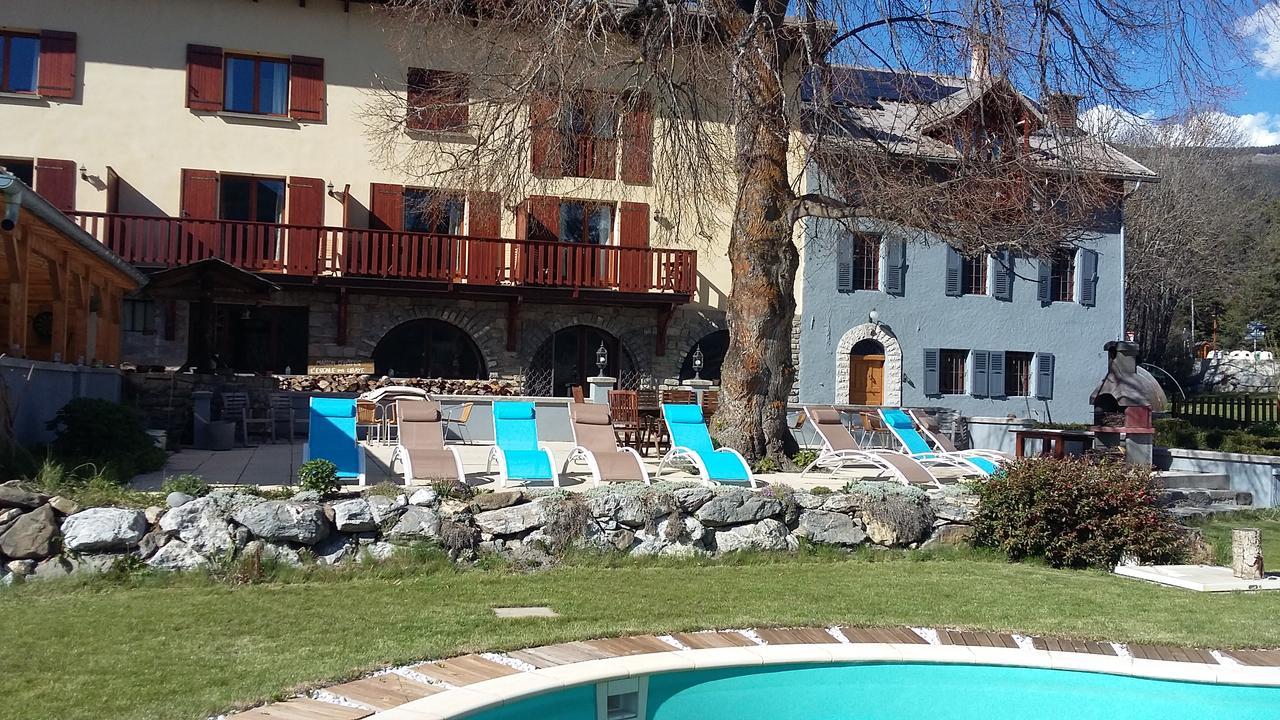 L'Escale En Ubaye Bed and Breakfast Saint-Pons  Eksteriør billede