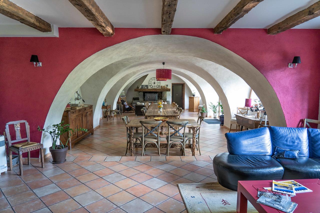L'Escale En Ubaye Bed and Breakfast Saint-Pons  Eksteriør billede
