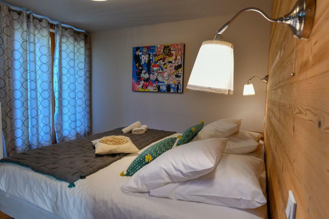 L'Escale En Ubaye Bed and Breakfast Saint-Pons  Eksteriør billede